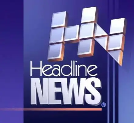 A news logo with the headline " headlines news ".